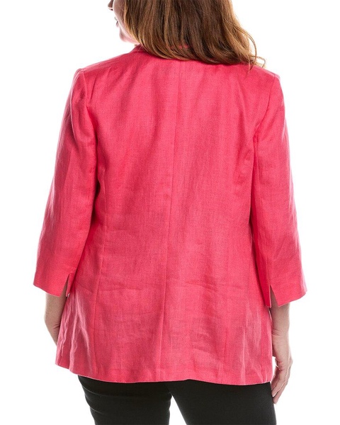 Marina Rinaldi Plus Caterina Linen Blazer