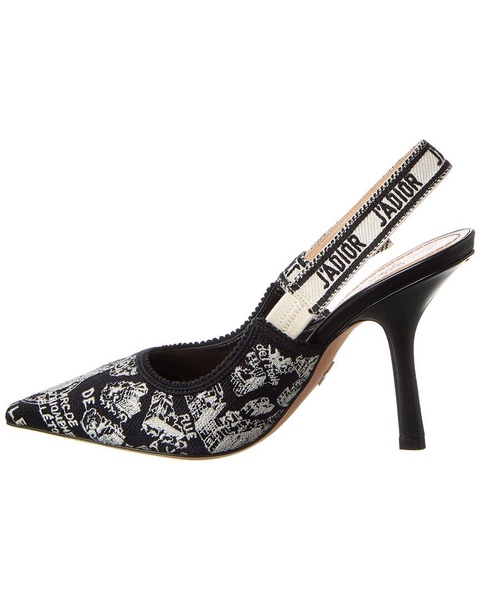 Dior J'Adior Canvas Slingback Pump