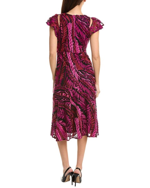 laurel leaf midi dress