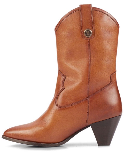 Frye June Leather Western Boot