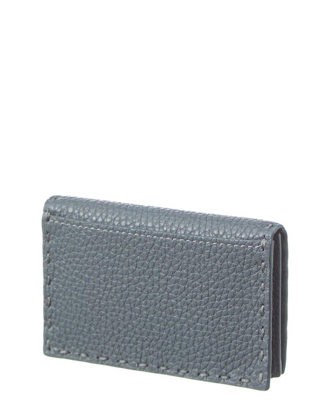 FENDI Peekaboo Leather Card Case