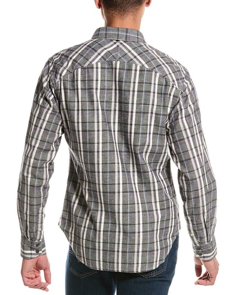 rag & bone Fit 2 Engineered Donegal Plaid Shirt