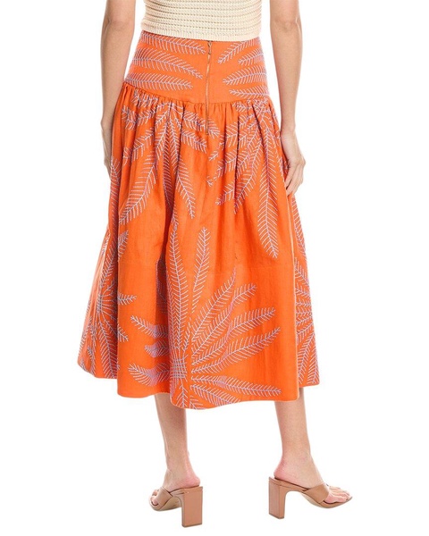 Alexis Julietta Linen Skirt