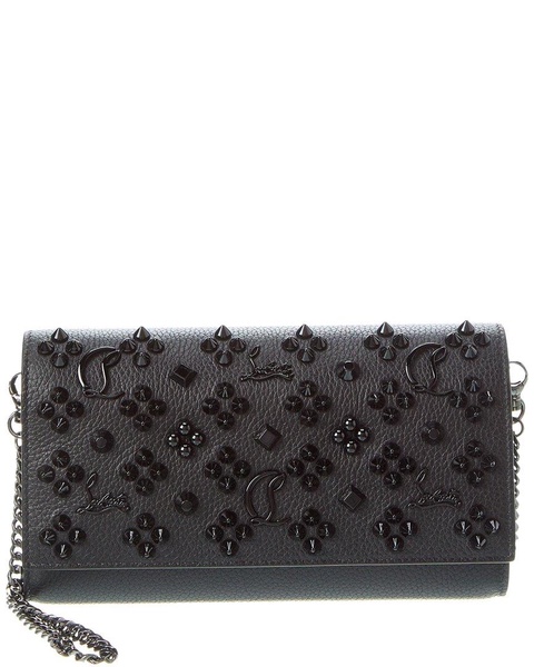 Christian Louboutin Paloma Leather Wallet On Chain