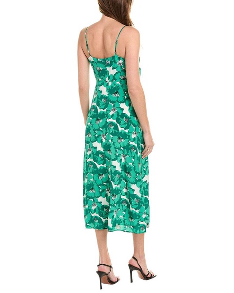 The Kooples Summer Party Silk Maxi Dress