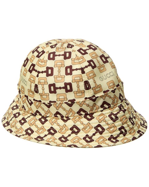 Gucci Horsebit Print Bucket Hat