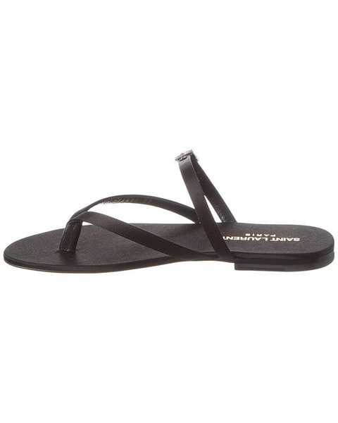 Saint Laurent Laszio Satin Sandal