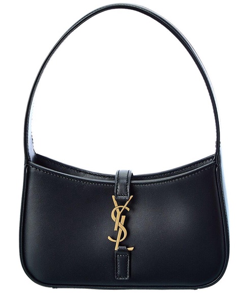 Saint Laurent Mini Leather Hobo Bag