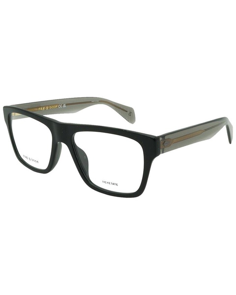 rag & bone Men's RNB7036 54mm Optical Frames