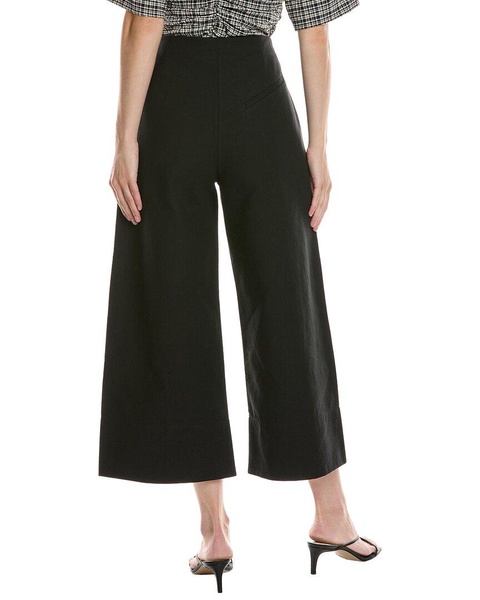 GANNI Cropped Wide Leg Pant