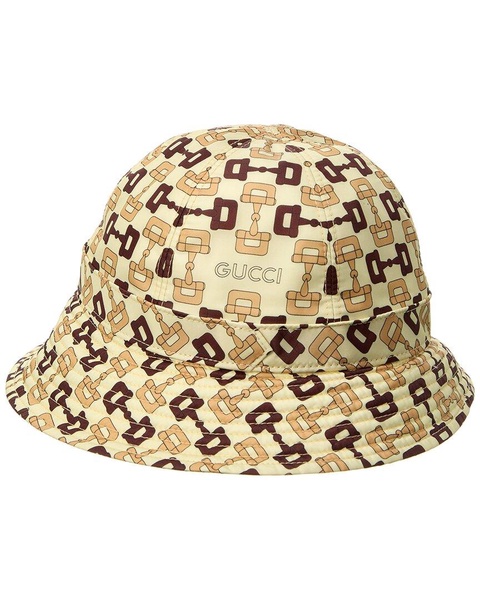 Gucci Horsebit Print Bucket Hat