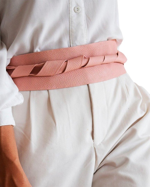 ada collection Classic Wrap Leather Belt