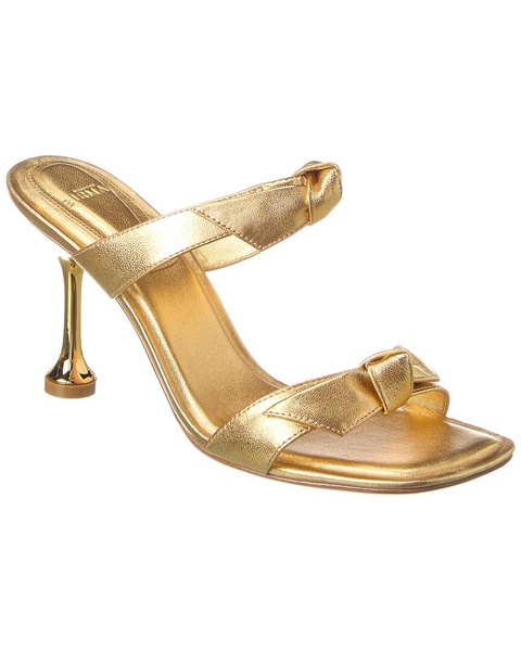 Alexandre Birman Clarita Square 85 Leather Sandal