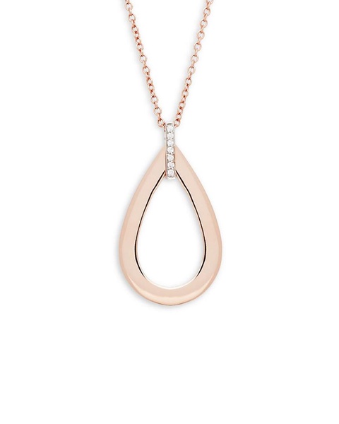 Roberto Coin Diamond, Ruby & 18K Rose Gold Necklace