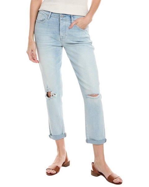 7 For All Mankind Josefina Sandalwood Boyfriend Jean