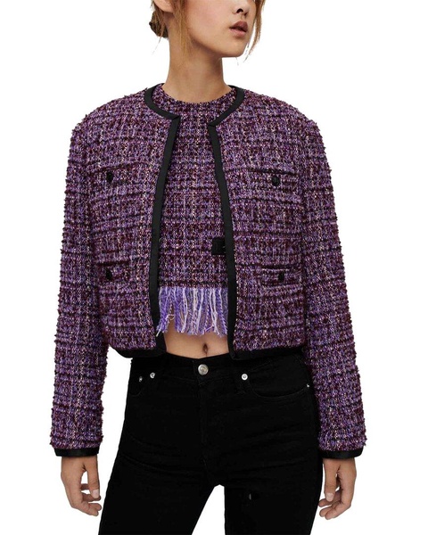 Maje Wool-Blend Blazer