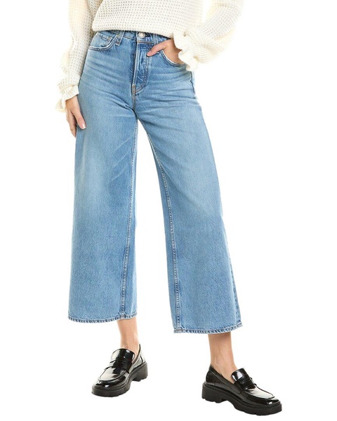 rag & bone Maya Hermosa High-Rise Ankle Wide Leg Jean