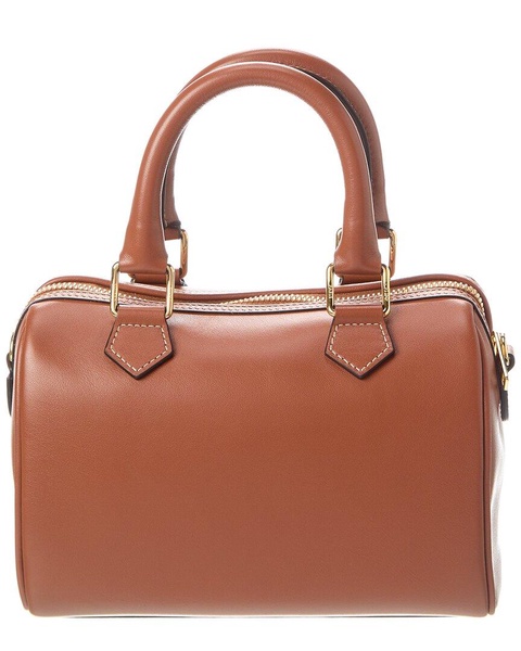 CELINE Boston Small Leather Shoulder Bag