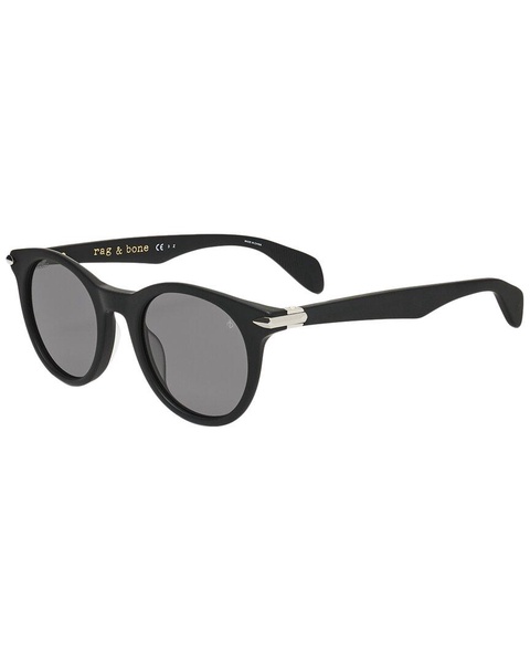 rag & bone Unisex RNB5012 49mm Polarized Sunglasses