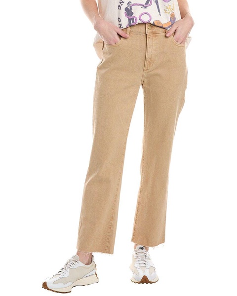 patti straight high-rise sand vintage ankle jean