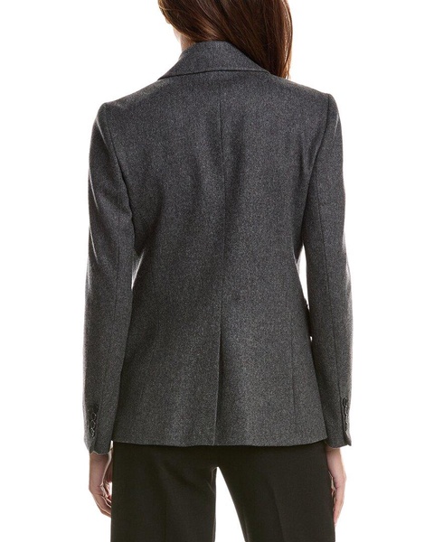 Maje Wool-Blend Suit Blazer