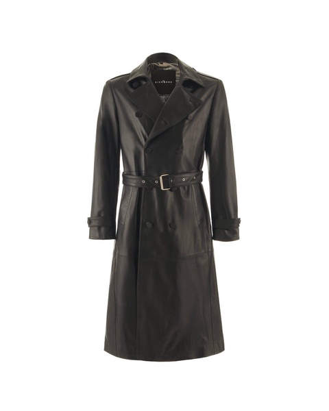 Long Double Breasted Trench Coat