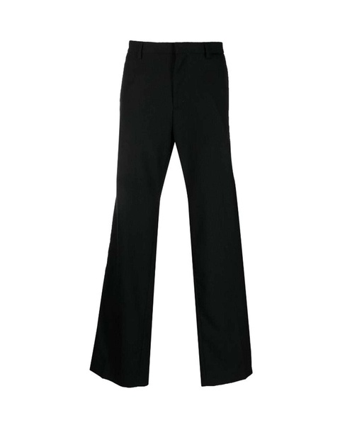 Monochrome Pants In 100% Pure Wool