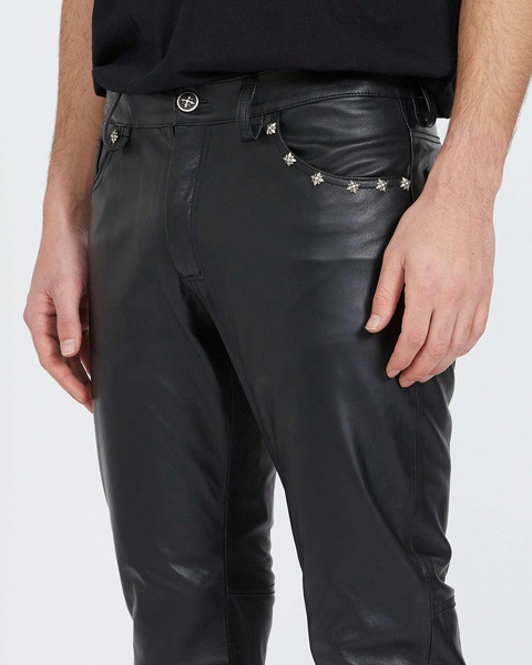 Skinny Pants In Faux Leather