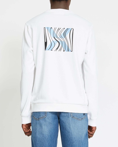 Sweatshirt With Logo And Print On The Back