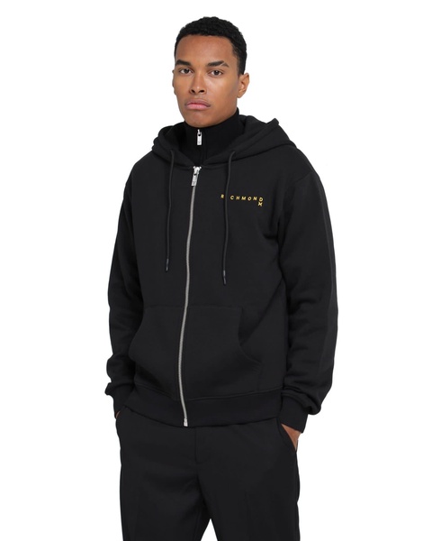 Sweatshirt With Zip And Hood