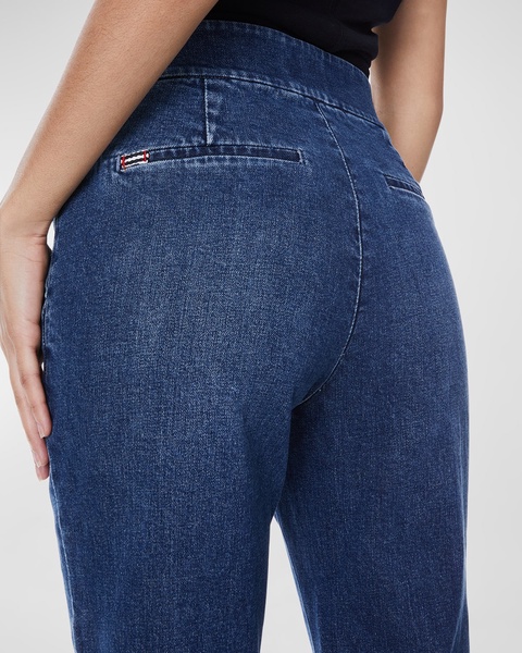 Dylan High Waisted Wide-Leg Jeans