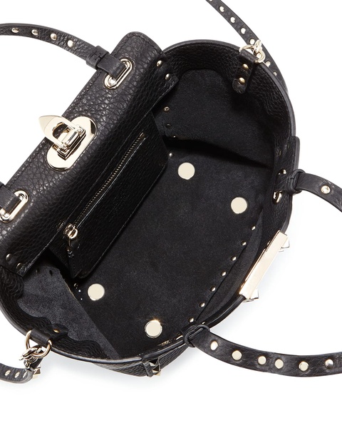 Rockstud Mini Vitello Leather Tote Bag