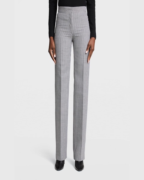 Carl Straight Leg Linen-Wool Pants