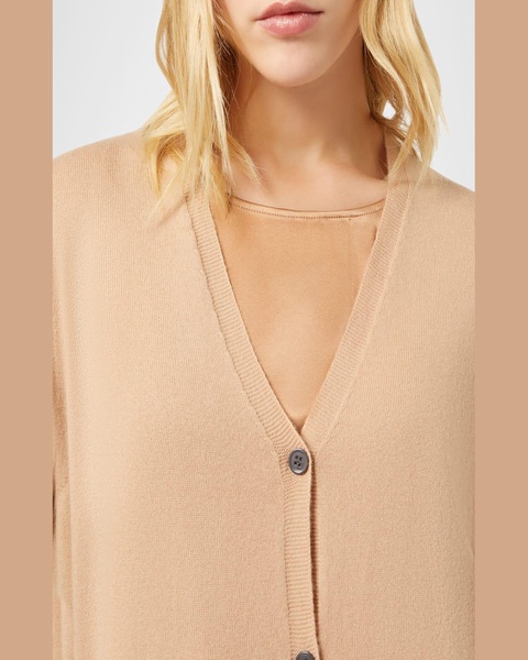 Plus Size Colonia Cashmere Button-Down Cardigan