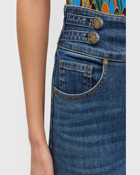 Liv High-Rise Straight-Leg Jeans 