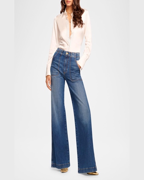 Theodora Wide-Leg Jeans 