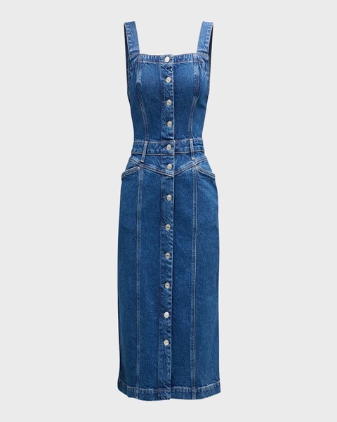 Malibu Denim Midi Dress 