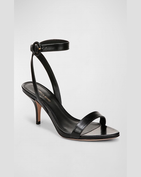 Darcelle Leather Ankle-Strap Sandals