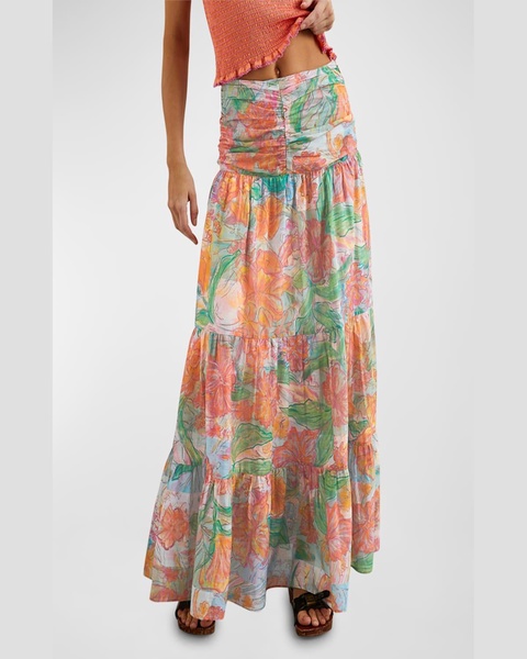 Agatha Floral Tiered Maxi Dress 