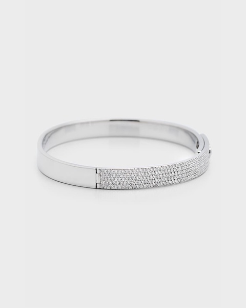 Move Noa 18K White Gold Diamond Bangle