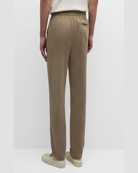 Men's Callum Cotton-Linen Drawstring Pants