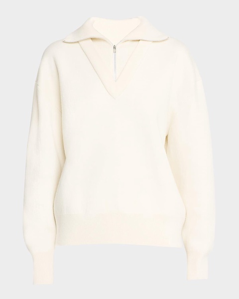 Double Layer Wool Cashmere Pullover