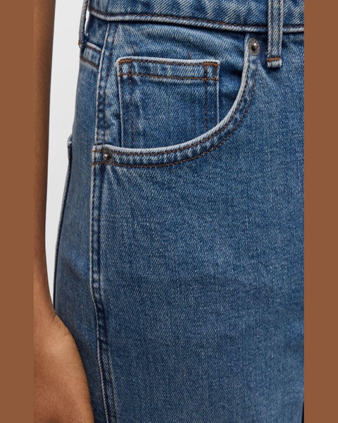 Dylan Straight-Leg Cuffed Jeans