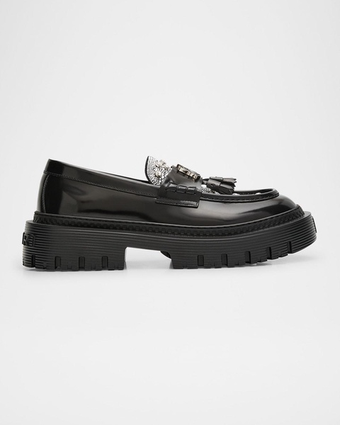 Men's MA Crystal Jumbo Tassel Loafers