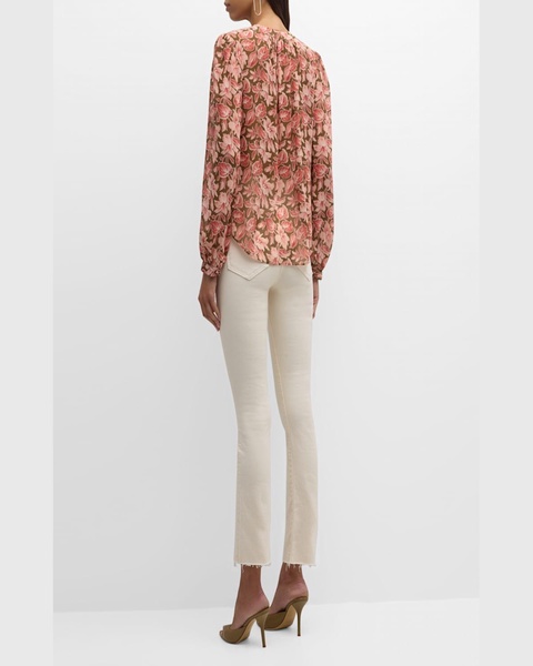 Ashlynn Floral Long-Sleeve Top