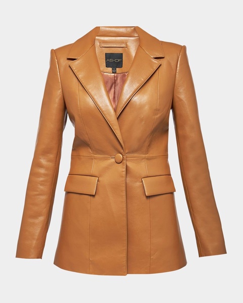 Finn Recycled Leather Blazer