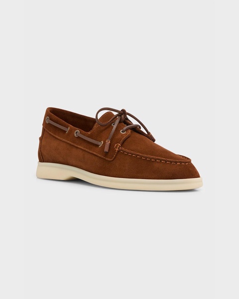 Men's Sea-Sail Walk Suede Boat Shoes