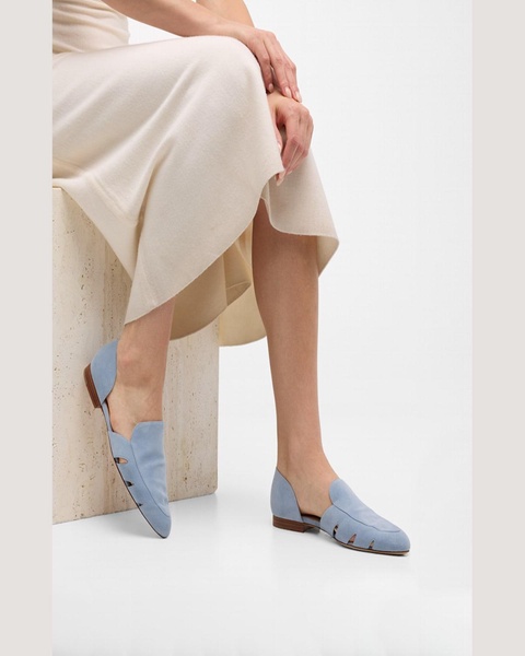 Rory Suede Ballerina Loafers