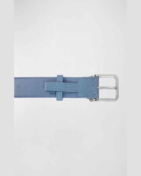 Men's Crocodile Leather Belt