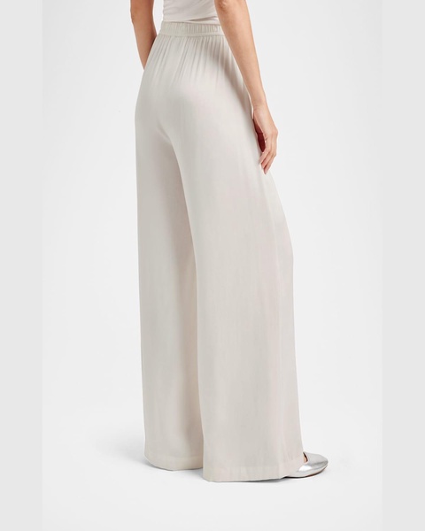 Angie Satin Palazzo Pants